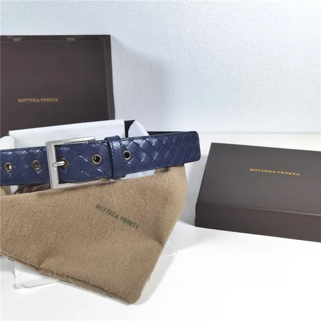 Bottega Veneta Intrecciato Ceinture en cuir tressé 14