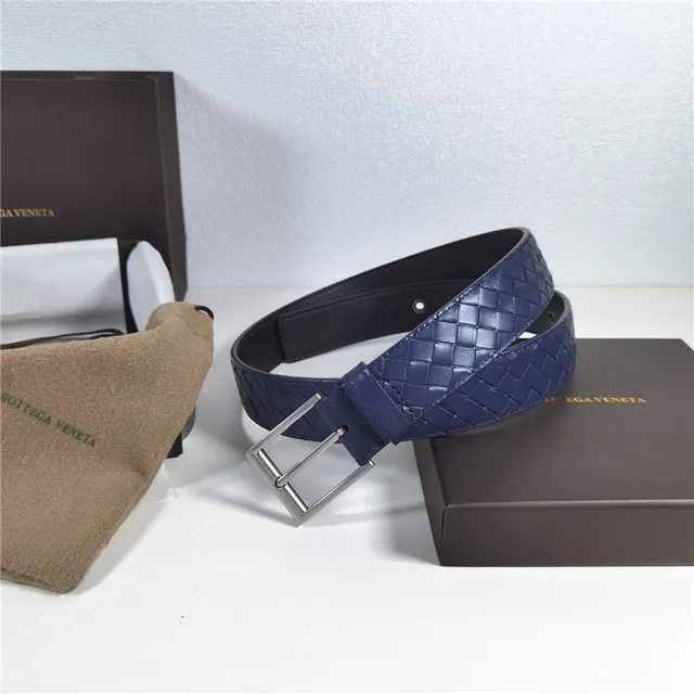 Bottega Veneta Intrecciato Ceinture en cuir tressé 19