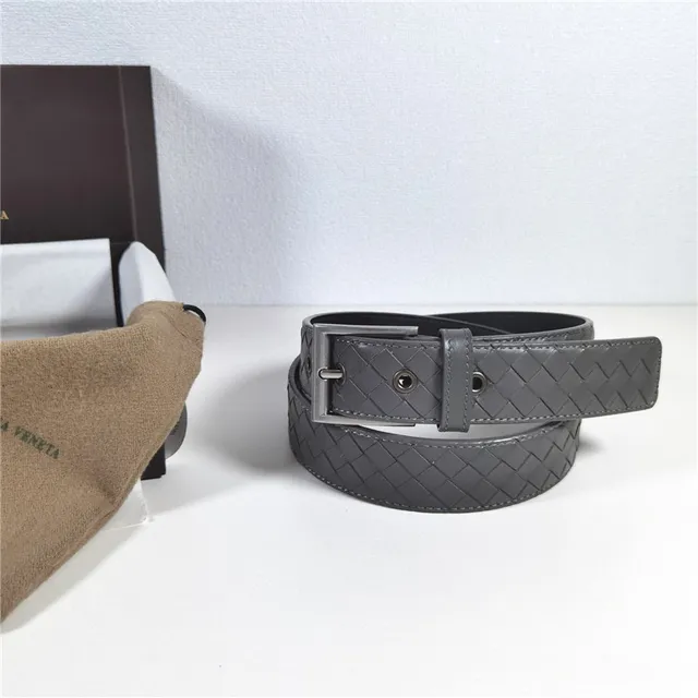 Bottega Veneta Intrecciato Ceinture en cuir tressé 21