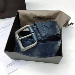 Bottega Veneta Intrecciato बुना हुआ चमड़े का बेल्ट