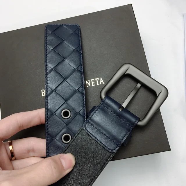 Bottega Veneta Intrecciato حزام جلد منسوج 7