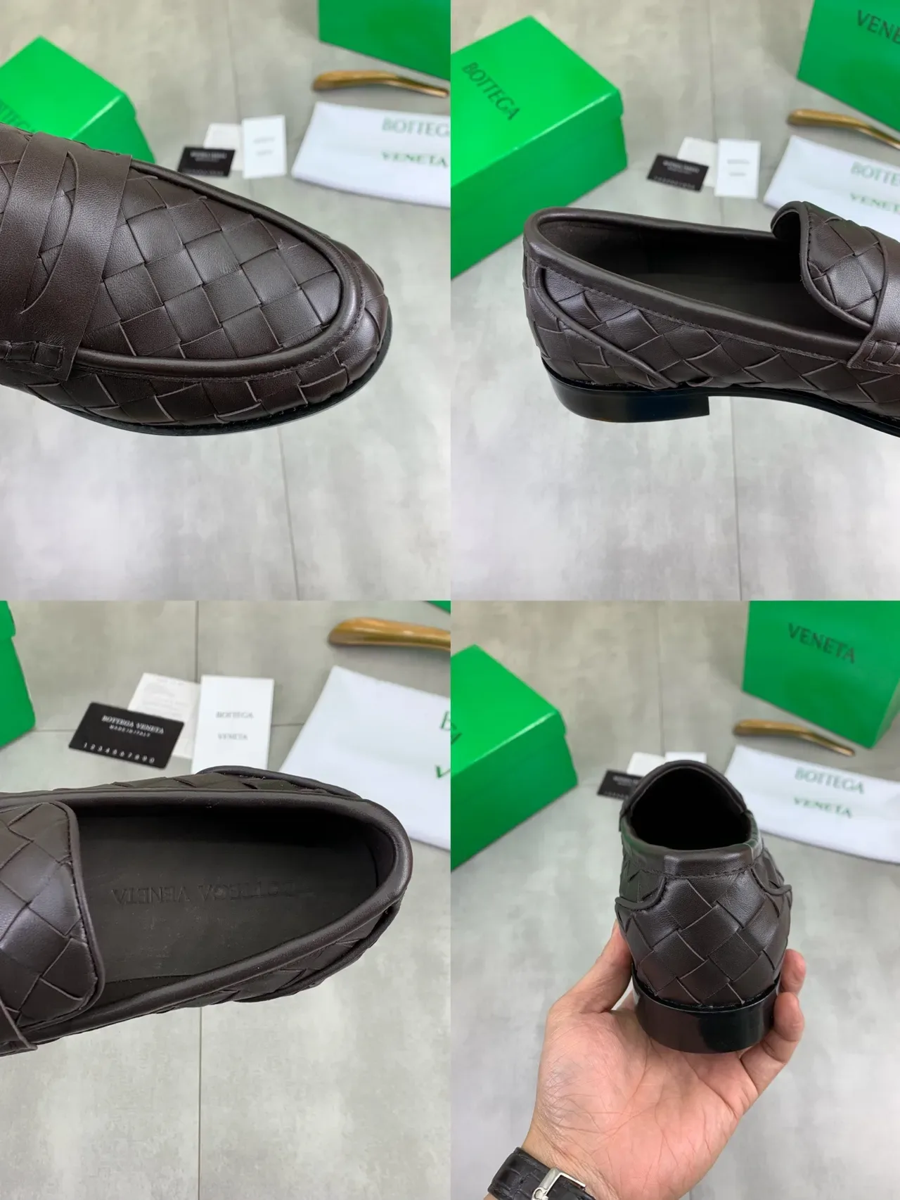 Bottega Veneta Loafer com Cinta Woven Intrecciato 3