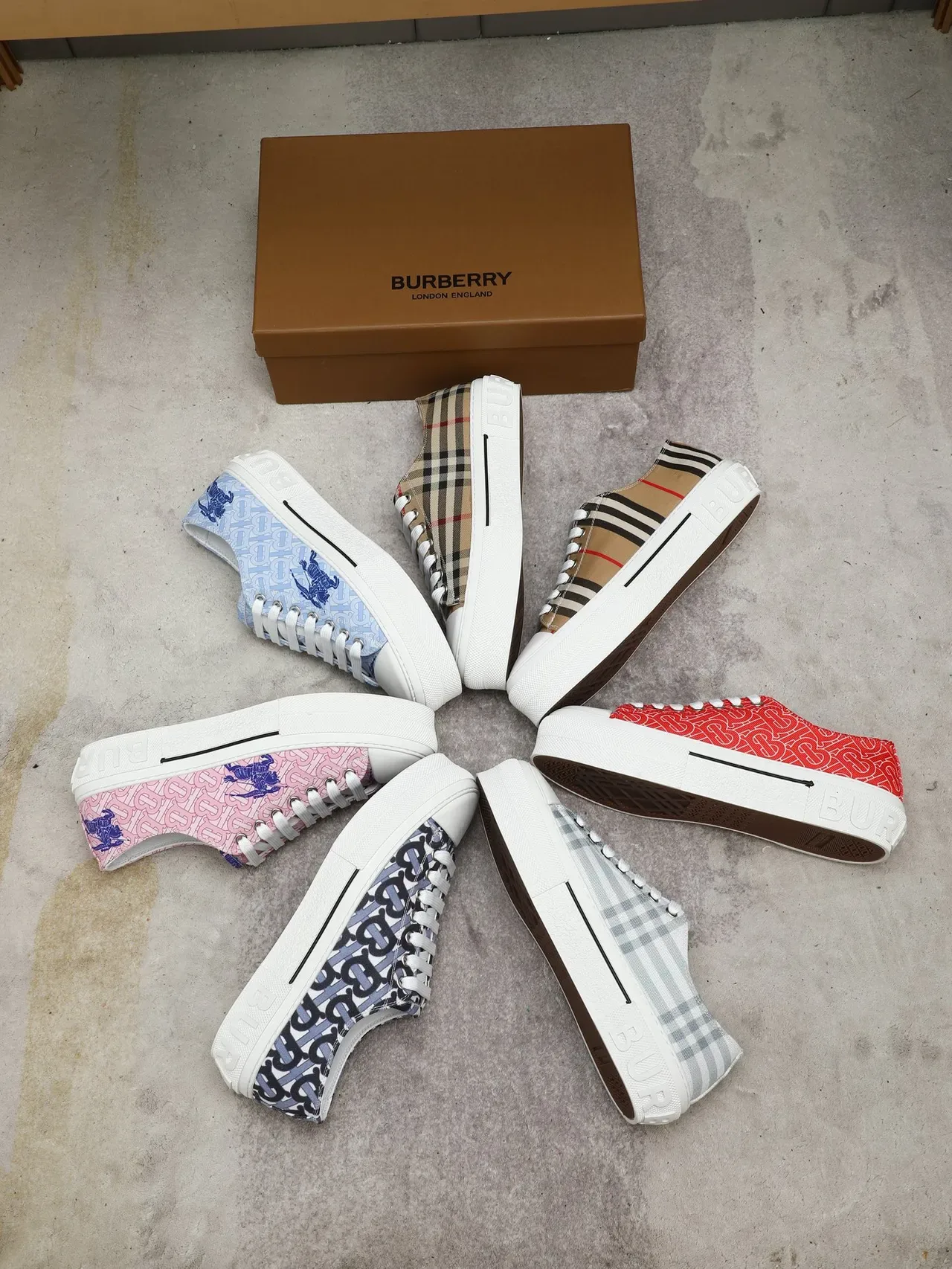 Burberry House Check Platform Lifestyle Sneakers 2