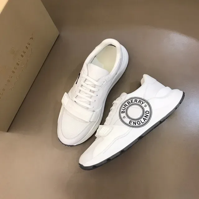 Burberry Lola Monogram blanc style de vie sneakers 2