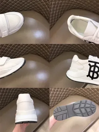 Burberry Lola Monogram blanc style de vie sneakers 5