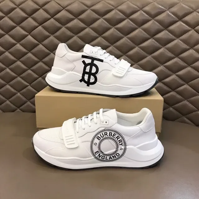 Burberry Lola Monogram blanc style de vie sneakers 7