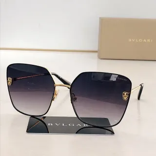 Bvlgari Serpenti Octagonal Gradient Lens Sunglasses