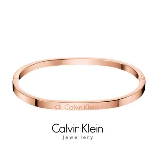 Calvin Klein মিনিমালিস্ট খোদাইকৃত রূপালি পাতলা ব্যাঙ্গেল ব্রেসলেট 9
