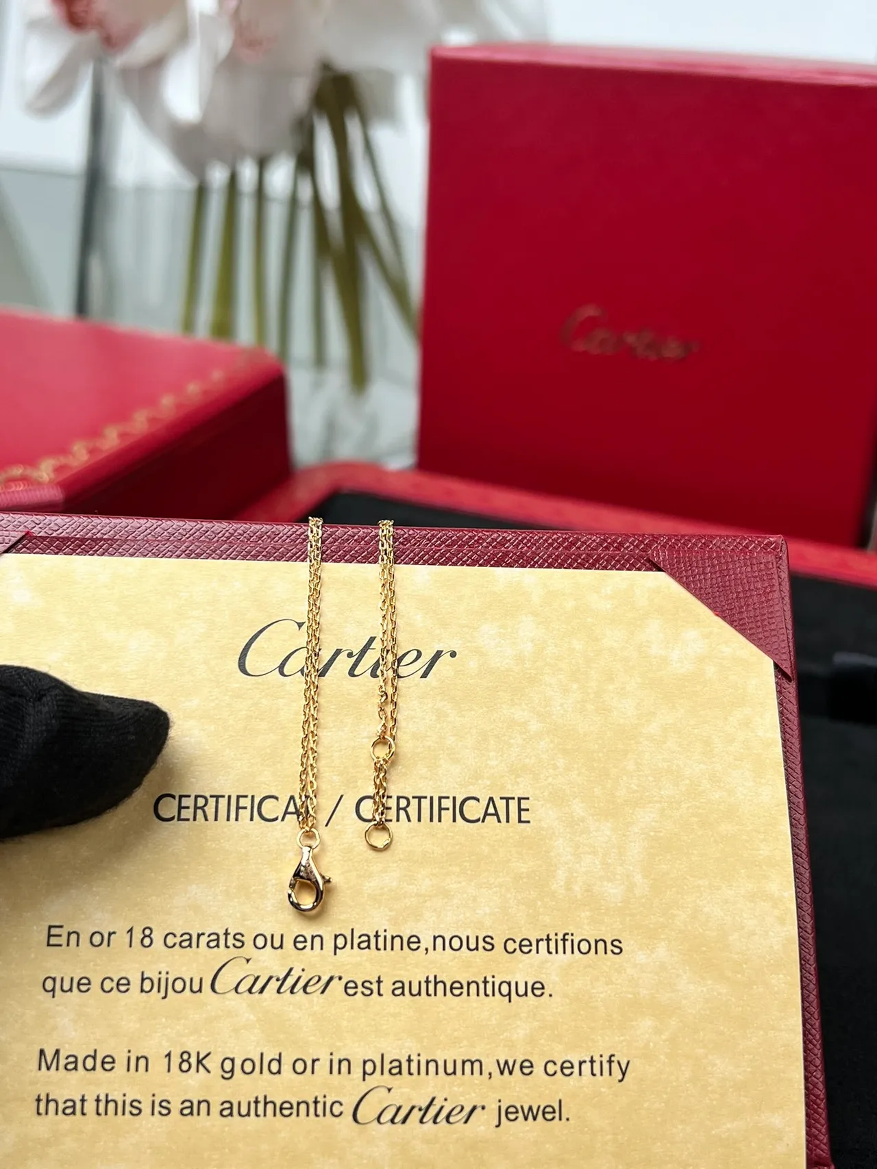Cartier Juste un Clou Chaîne Or Noir Maillon Ouvert Motif Circulaire Bracelet 2