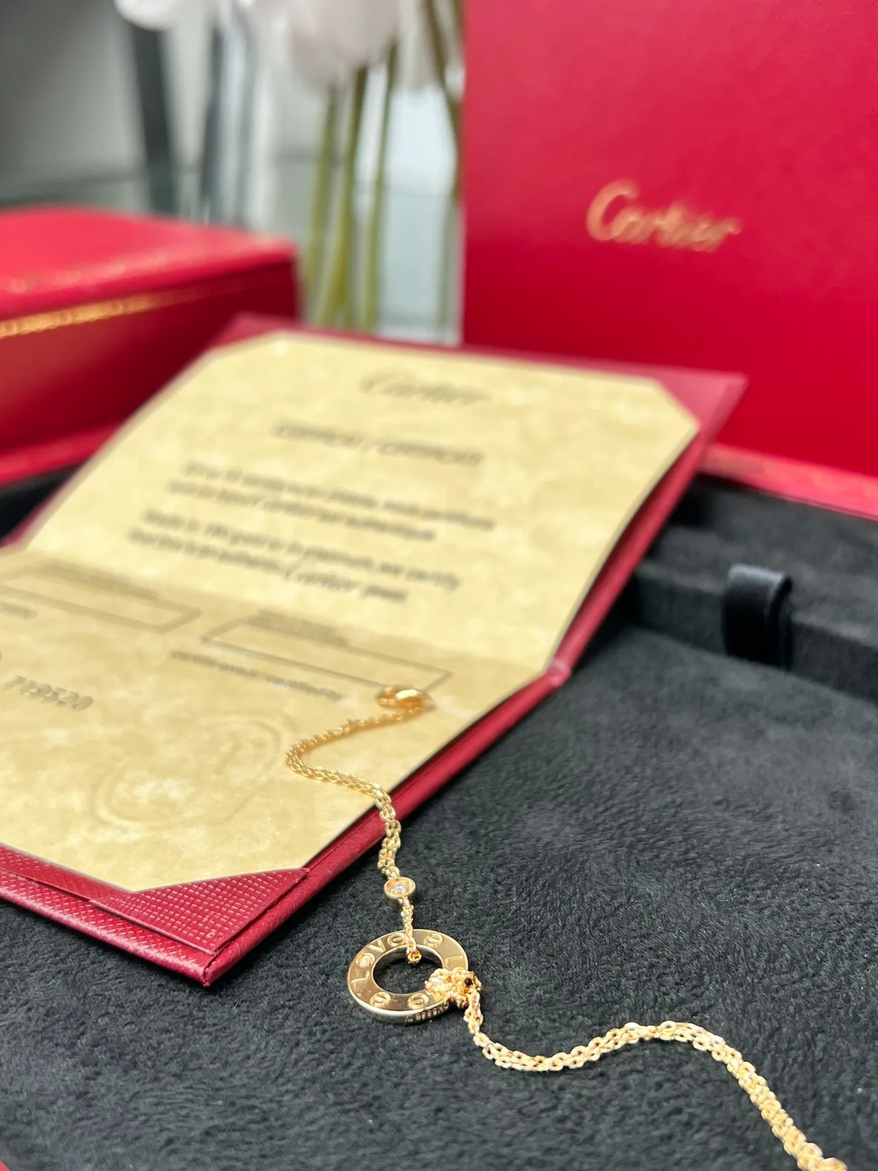 Cartier Juste un Clou Chaîne Or Noir Maillon Ouvert Motif Circulaire Bracelet 4