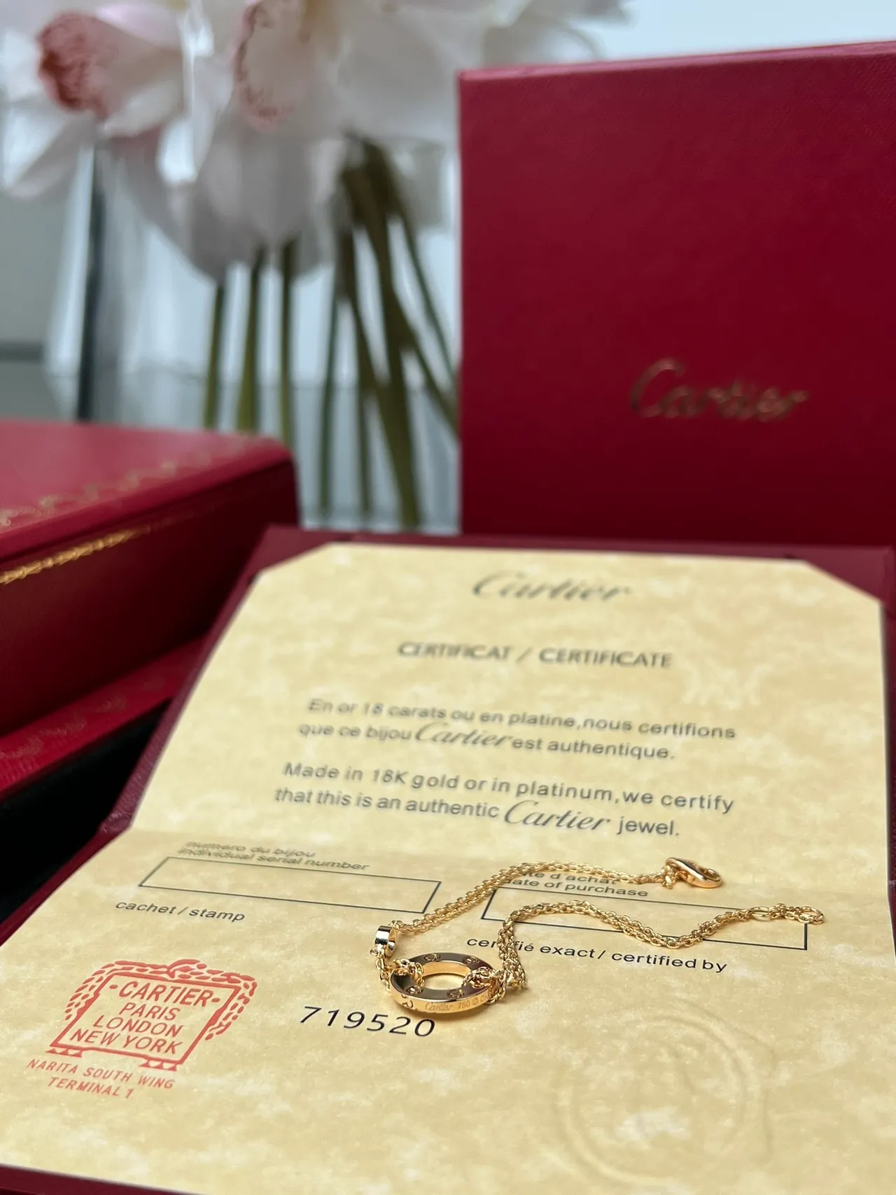 Cartier Juste un Clou Chaîne Or Noir Maillon Ouvert Motif Circulaire Bracelet 5
