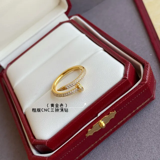 Cartier Juste un Clou Triple Row Pavé bague diamants 8