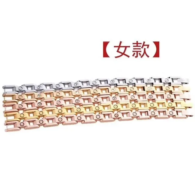 Pulseira Cartier Love Ouro Rosa Ouro Amarelo Prata Metal 7