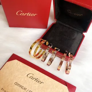 Cartier Love Bracelet Yellow Gold Rose Gold White Gold Bracelets