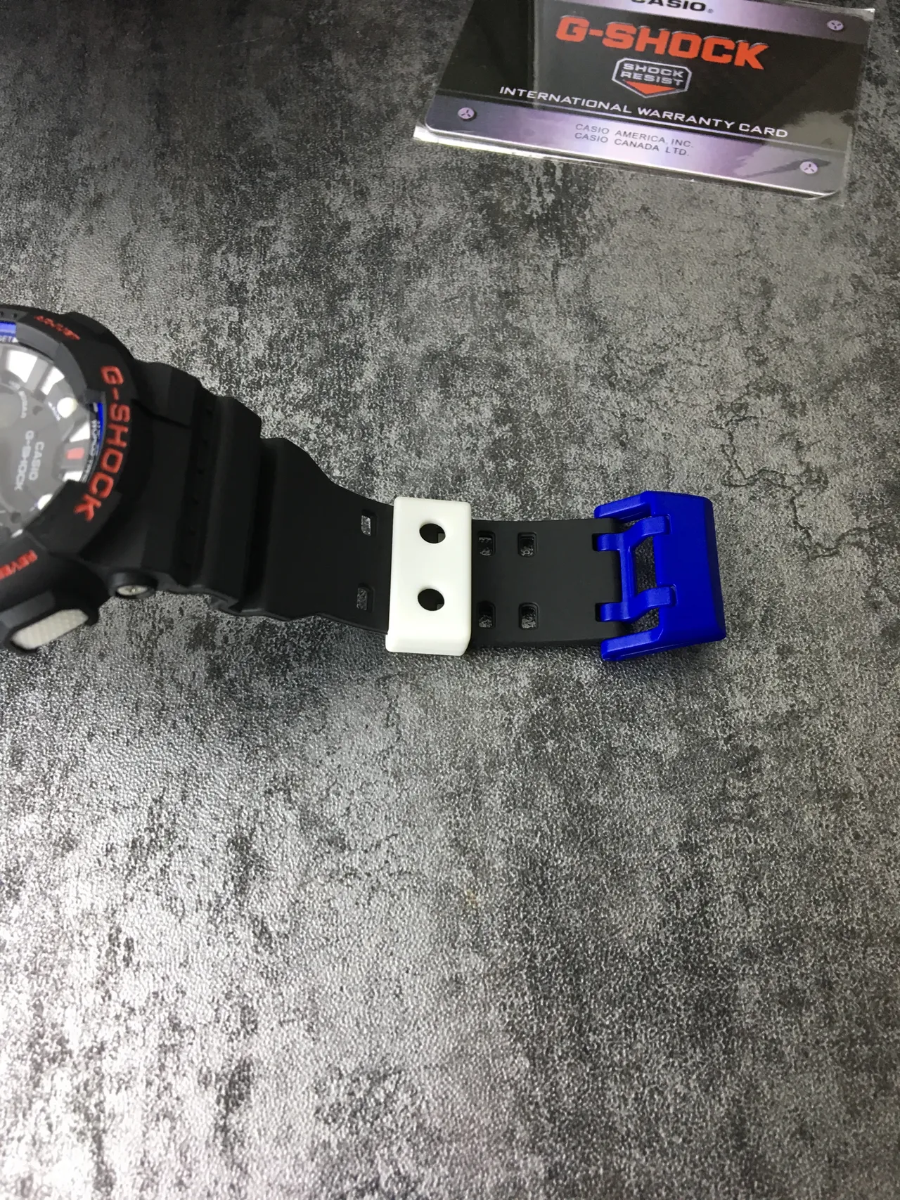 Casio G-Shock GA-100 Noir Orange Bleu Montre Sport 3