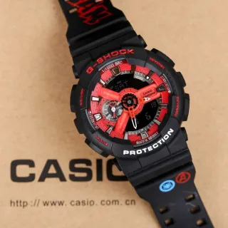 Casio G-Shock GA-110 Rojo Negro Reloj Deportivo