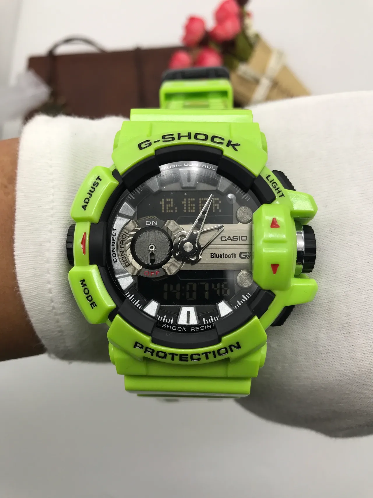 Casio G-Shock GBA-800 Lime Green Sports Watch 3