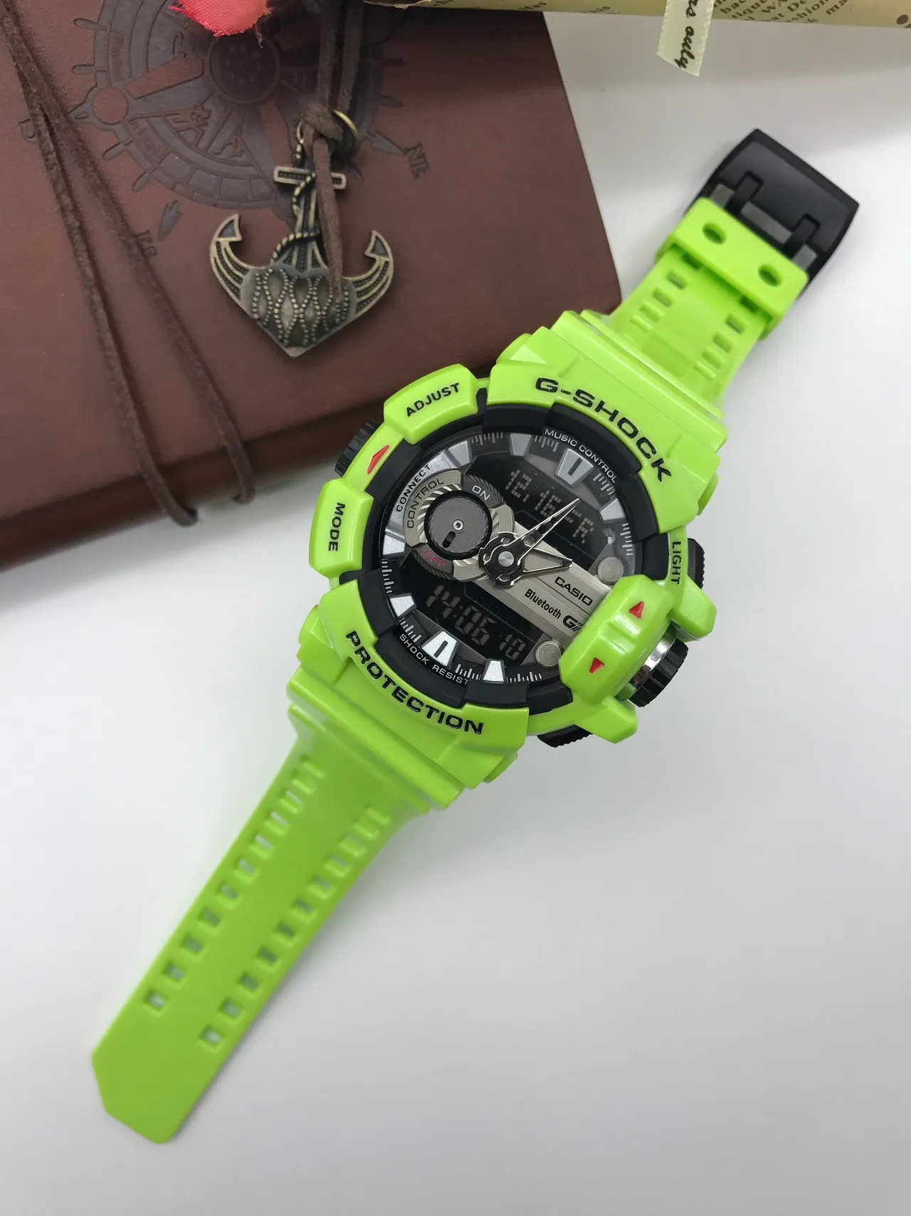 Casio G-Shock GBA-800 Lime Green Sports Watch 4