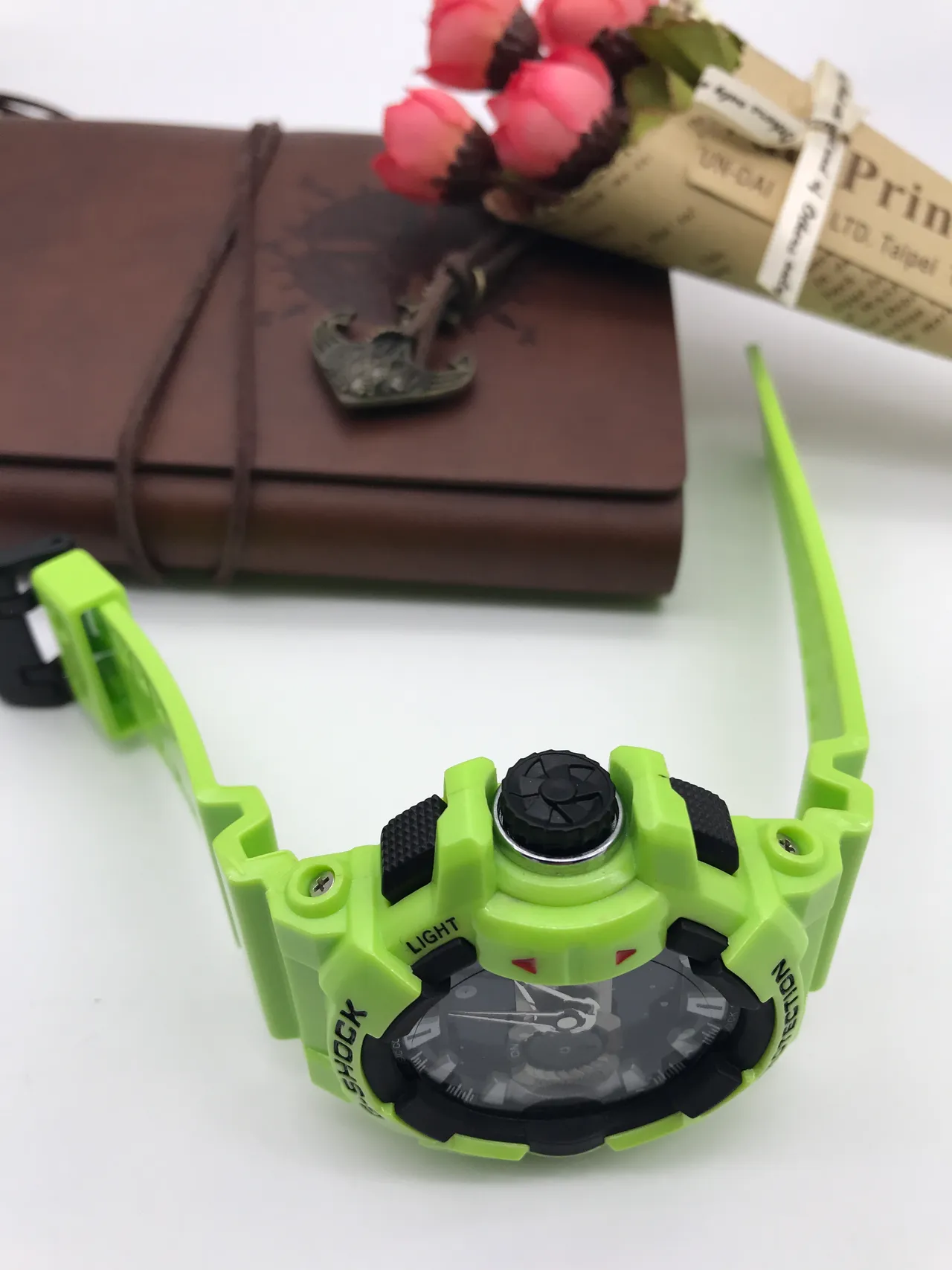 Casio G-Shock GBA-800 Lime Green Sports Watch 6