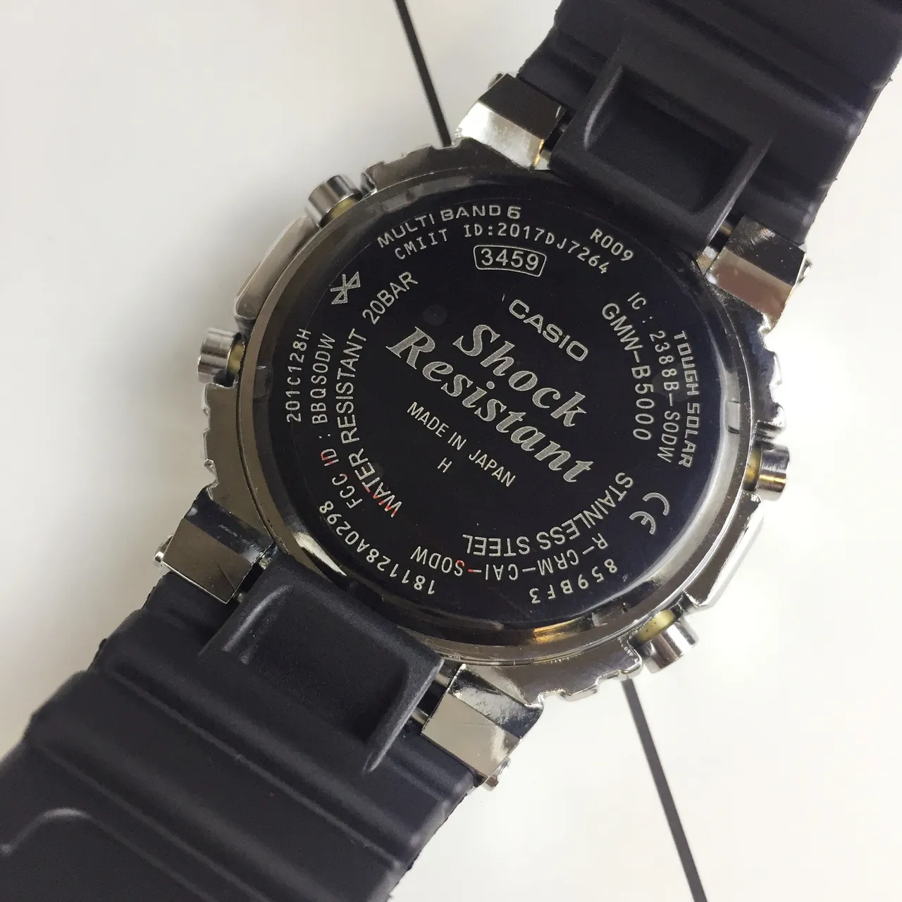 Casio G-Shock GM-B2100 Black and Silver Sports Watch 2