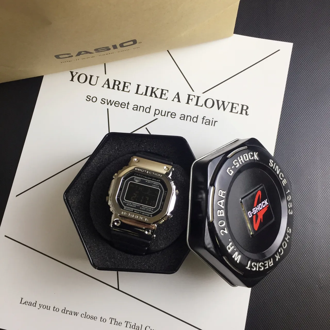 Casio G-Shock GM-B2100 Black and Silver Sports Watch 5