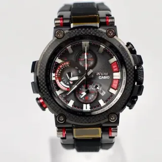 Casio G-Shock MT-G Black Carbon Fiber Chronograph Sports Watch