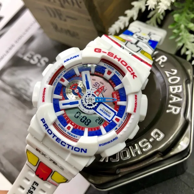Casio G-Shock RX-78-2 Gundam Collaboration Sports Watch 7