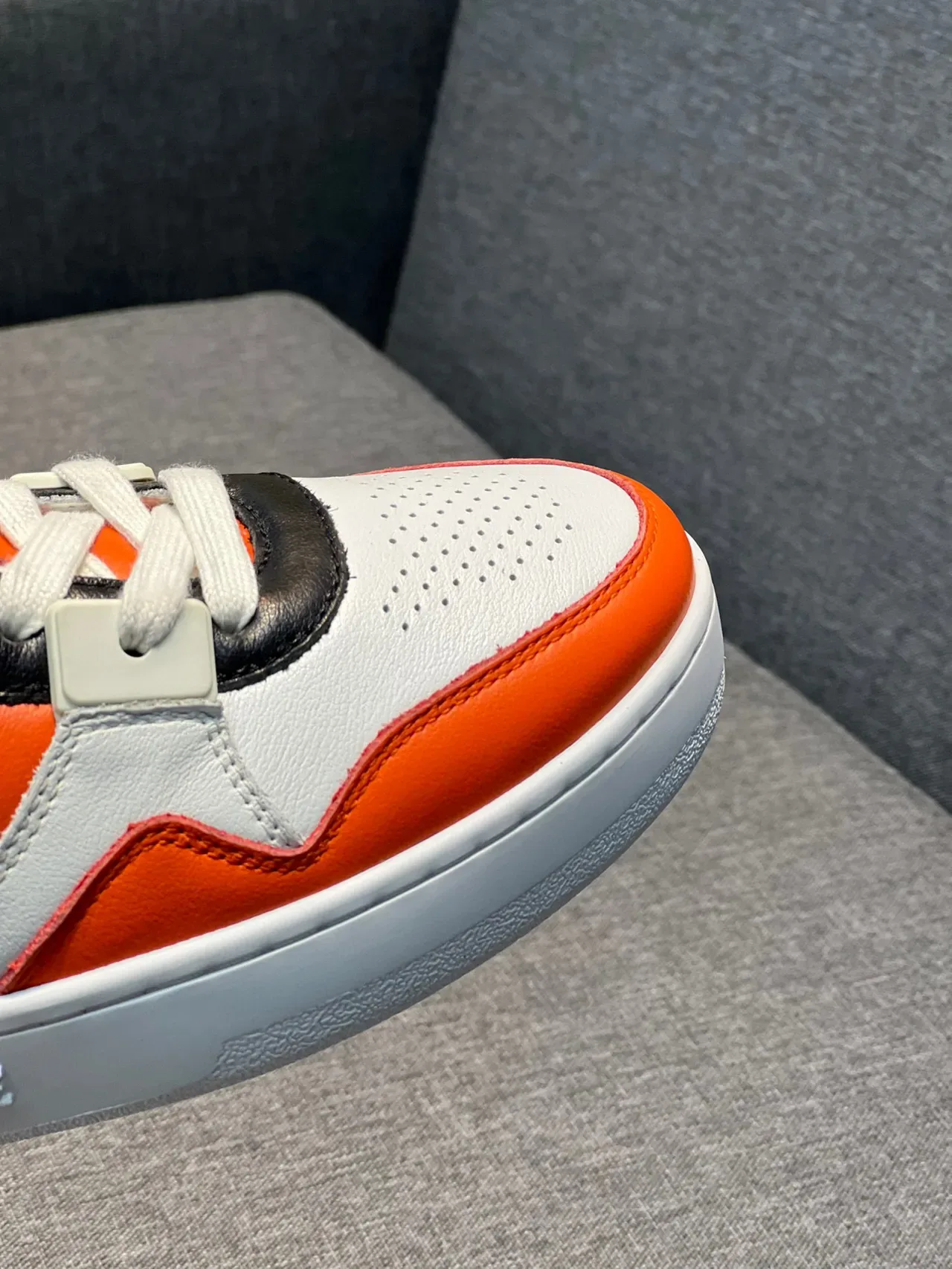 Celine CT-01 Orange and Black Lifestyle Sneakers 4