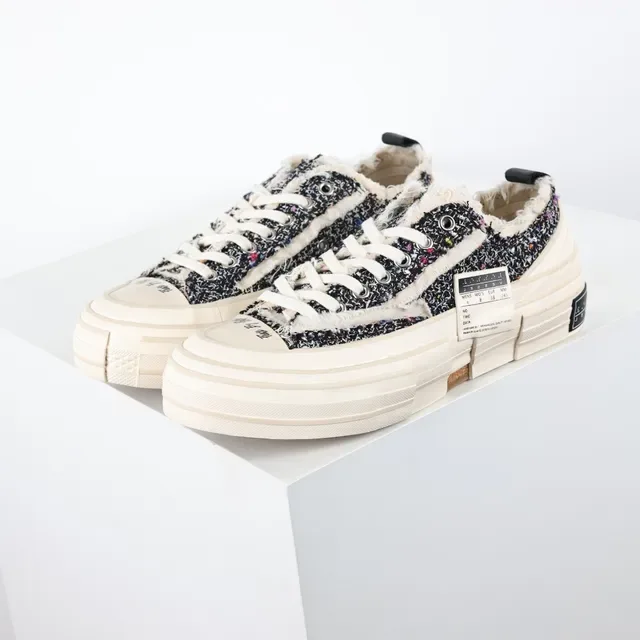 Converse Tweed Shearling Collar Low-Top Lifestyle Sneakers 2