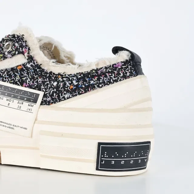 Converse Tweed Shearling Collar Low-Top Lifestyle Sneakers 4