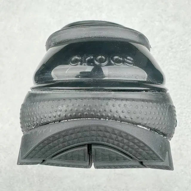 Crocs Echo Clog Black Molded Foam Platform Clog 3