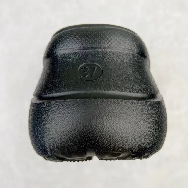 Crocs Echo Clog Black Molded Foam Platform Clog 3