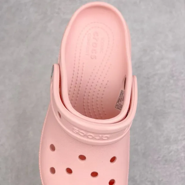 Crocs Echo Clog Pink Platform Clog 6