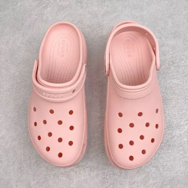 Crocs Echo Clog Pink Platform Clog 9