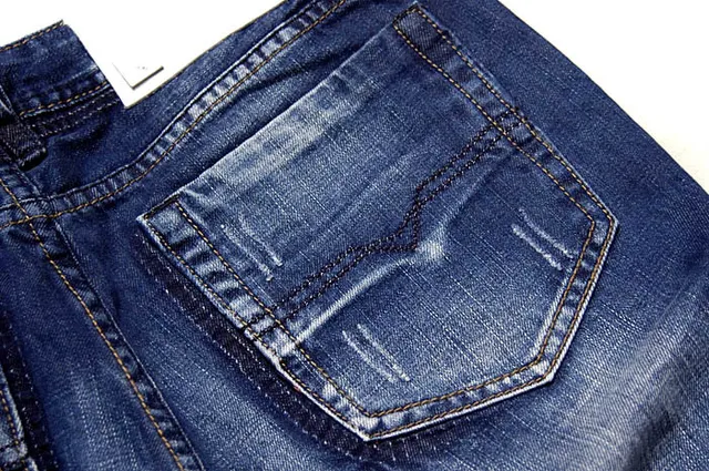 Diesel Distressed Medium-Wash Denim Shorts 6