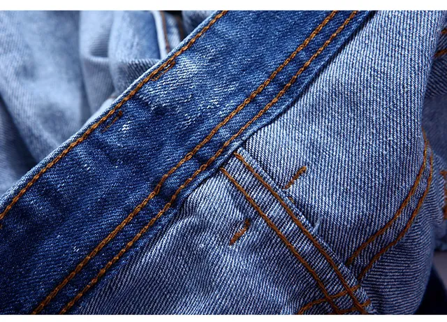Diesel KROKEM Blue Brown Distressed Slim-Straight Fit Jeans 10