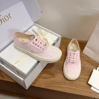 Dior B-Series Pink Monogram Canvas Lifestyle Sneakers