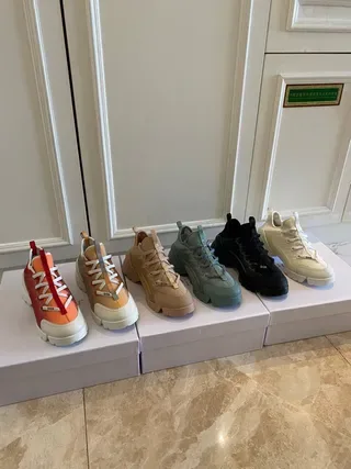 Dior B23 Beige Lifestyle Sneakers 6