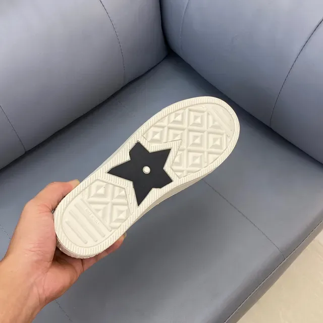 Dior B23 Canvas Print Low-Top Lifestyle Sneakers 8