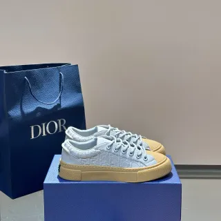 Dior B23 Monogram Embossé Plateforme Lifestyle Sneakers