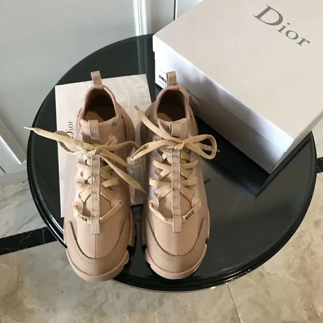 Dior B23 Nude Monochrome Chunky Sneakers 3