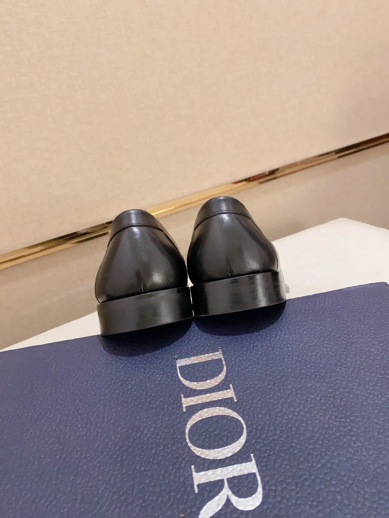 Dior Black Leather Horsebit Hardware Loafer 3