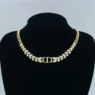 Dior CD Logo Feuille Cristal Gargantille