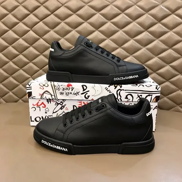 Dolce & Gabbana أسود ستايل حياة سنيكرز 3