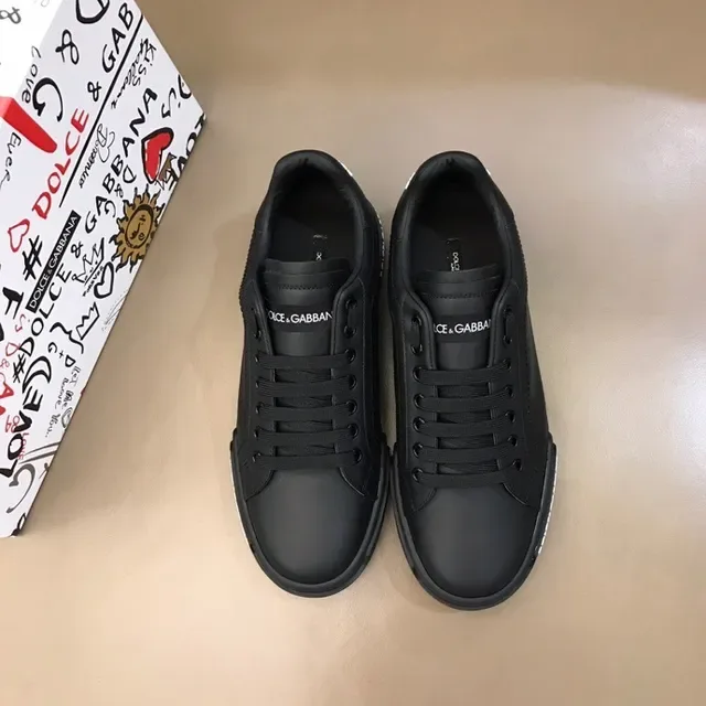 Dolce & Gabbana أسود ستايل حياة سنيكرز 6