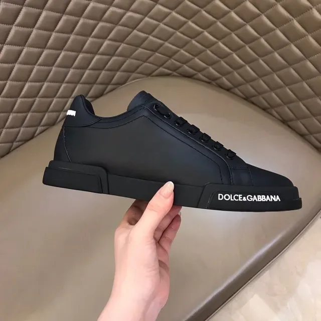 Dolce & Gabbana أسود ستايل حياة سنيكرز 8