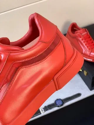 Dolce & Gabbana Portofino Red sneakers lifestyle 6