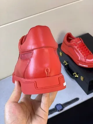Dolce & Gabbana Portofino Red sneakers lifestyle 9