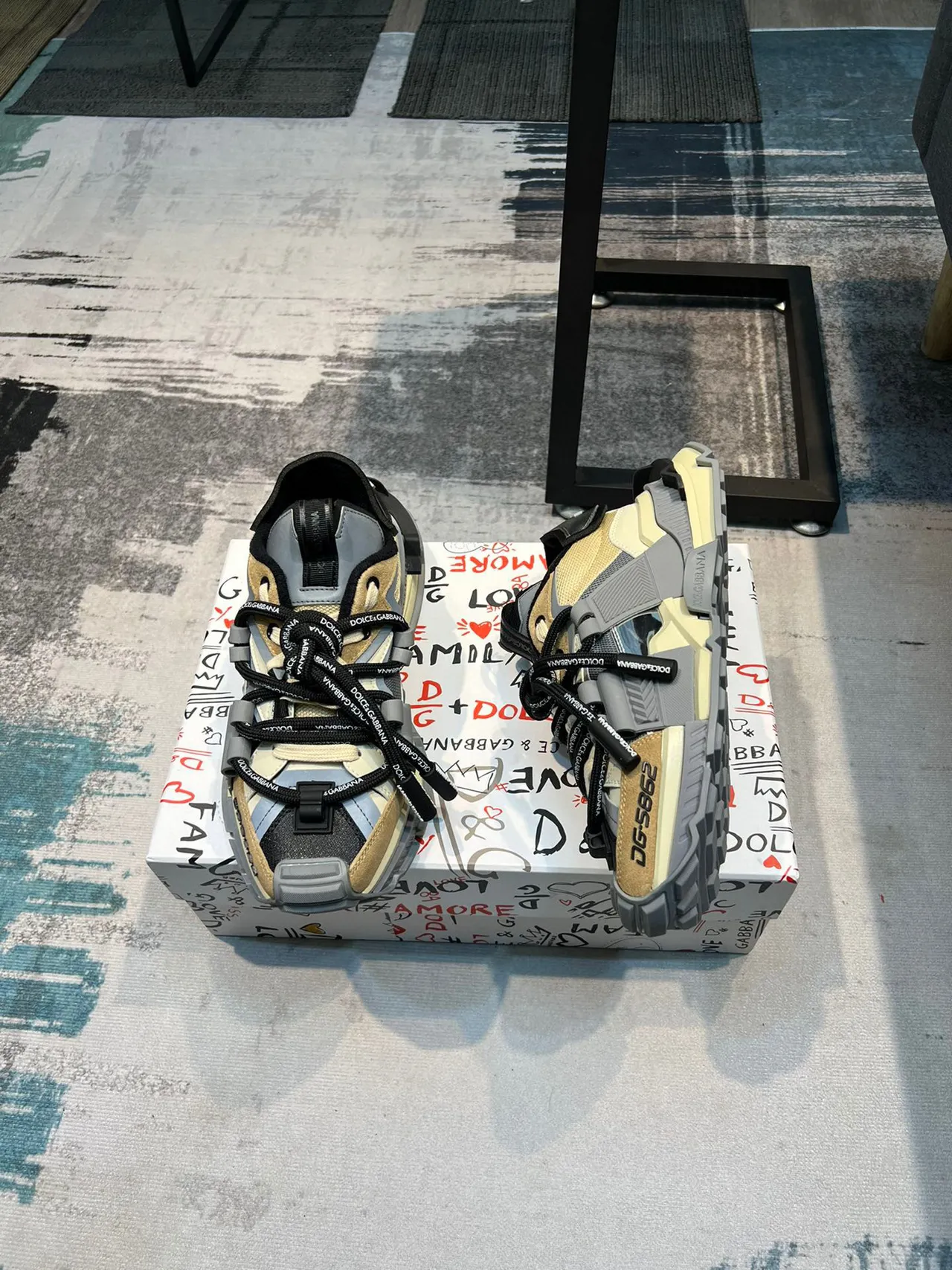 Dolce & Gabbana DG-5952 Multicolor Chunky Sneaker 7
