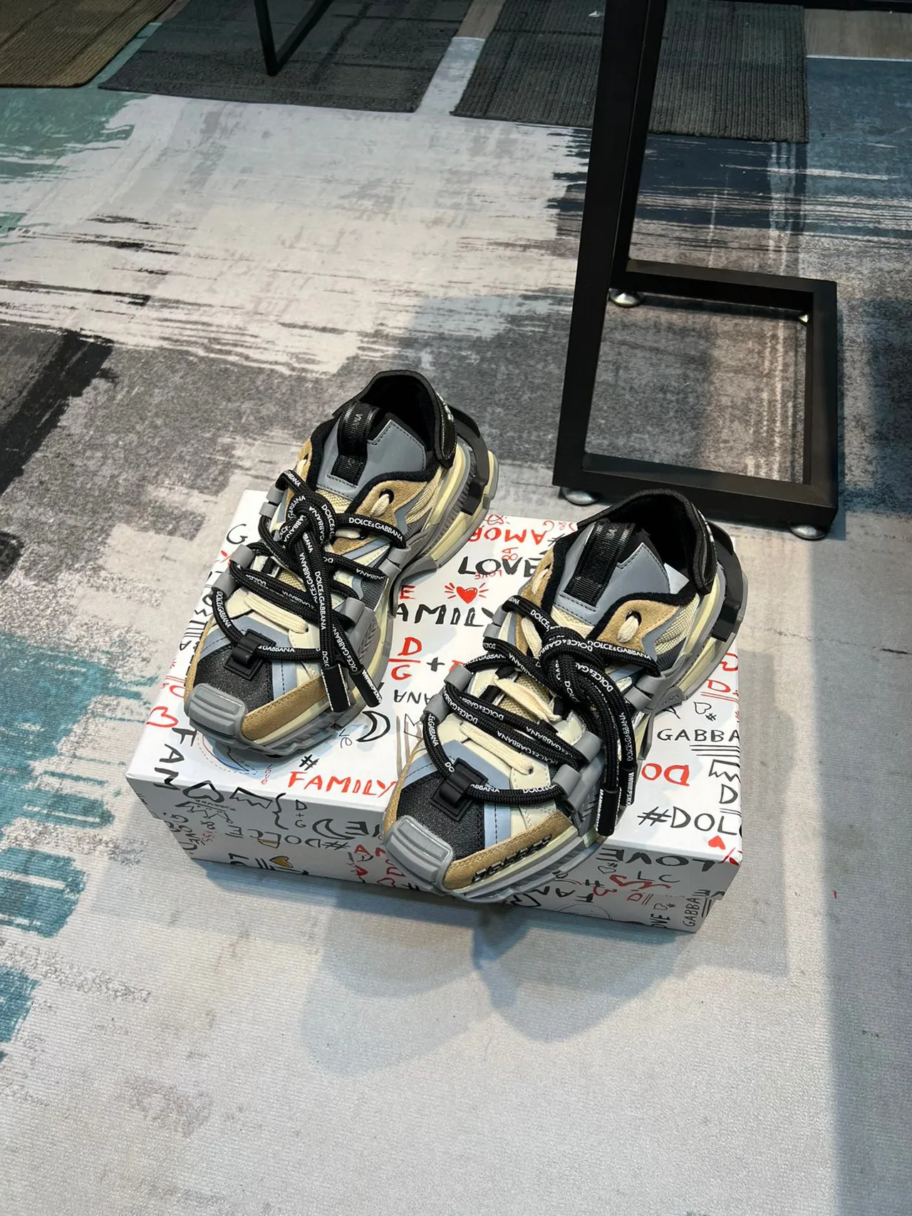 Dolce & Gabbana DG-5952 Multicolor Chunky Sneaker 8